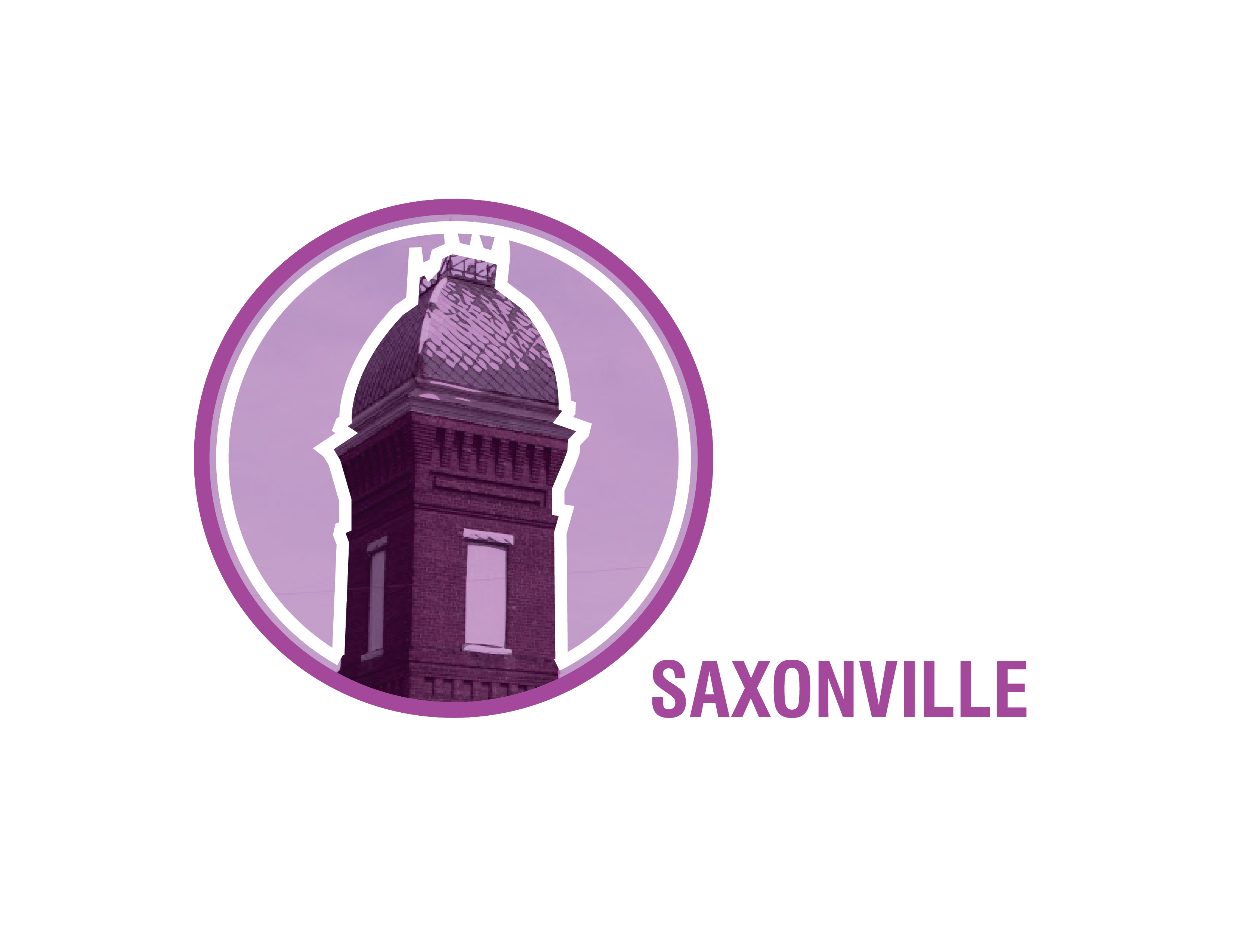 Saxonville Logo. 