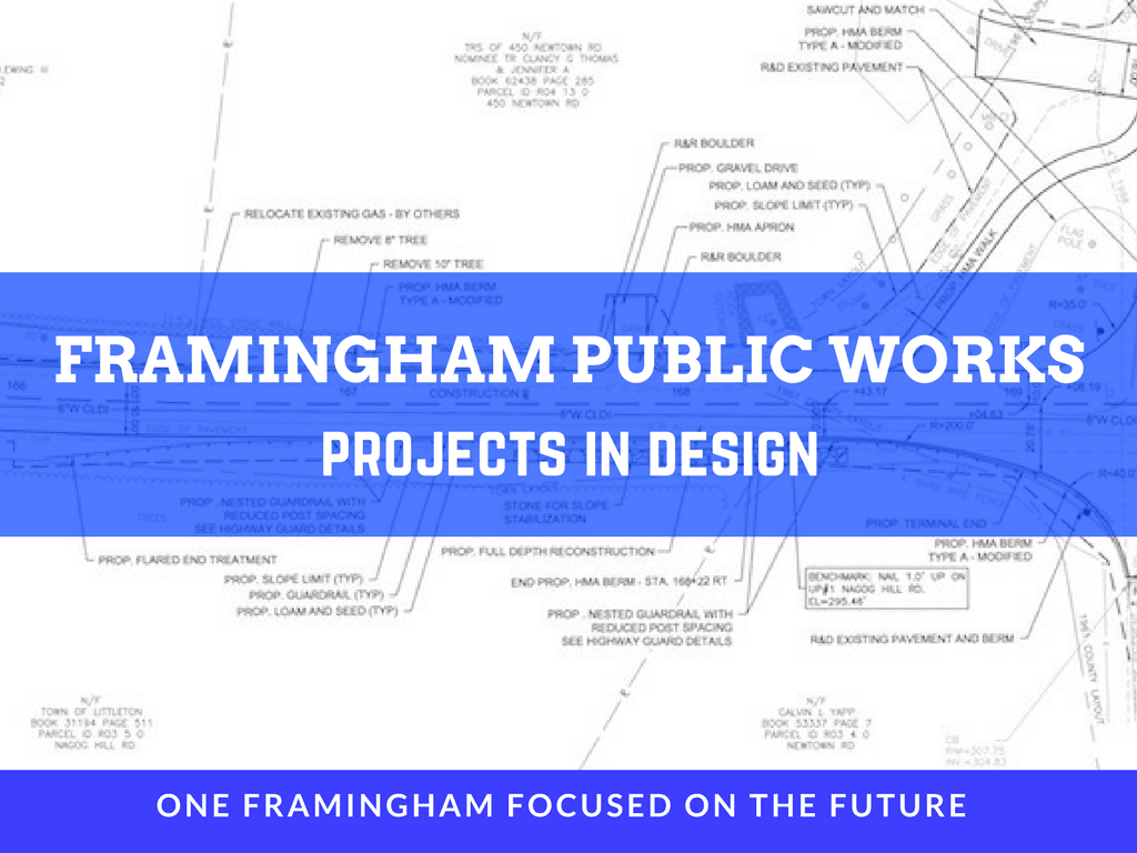 Image of Framingham Public Works Projects In Design Logo