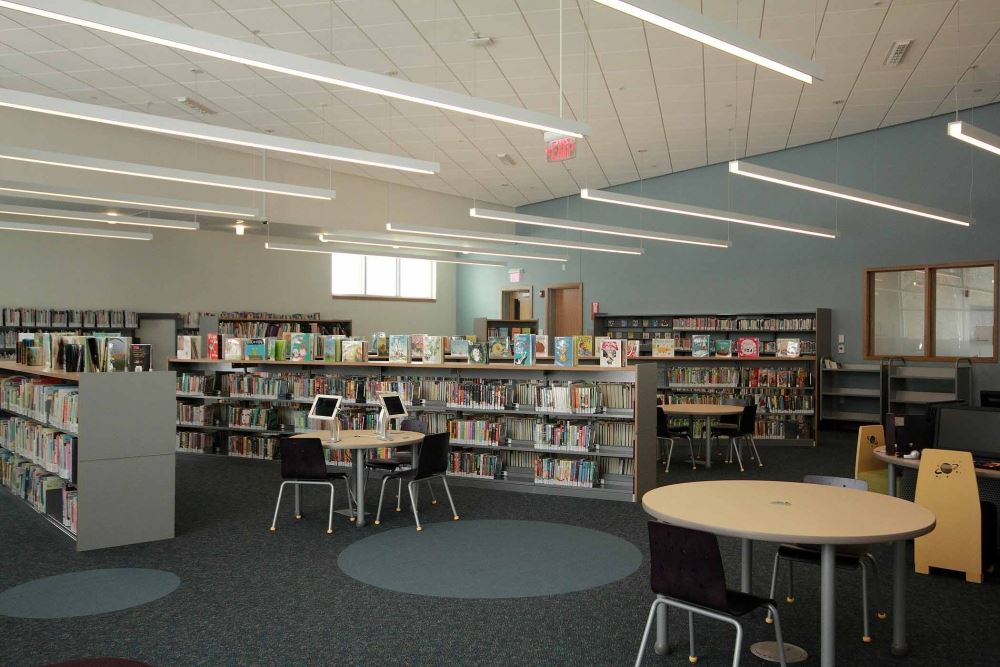 McAuliffe Library Interior View