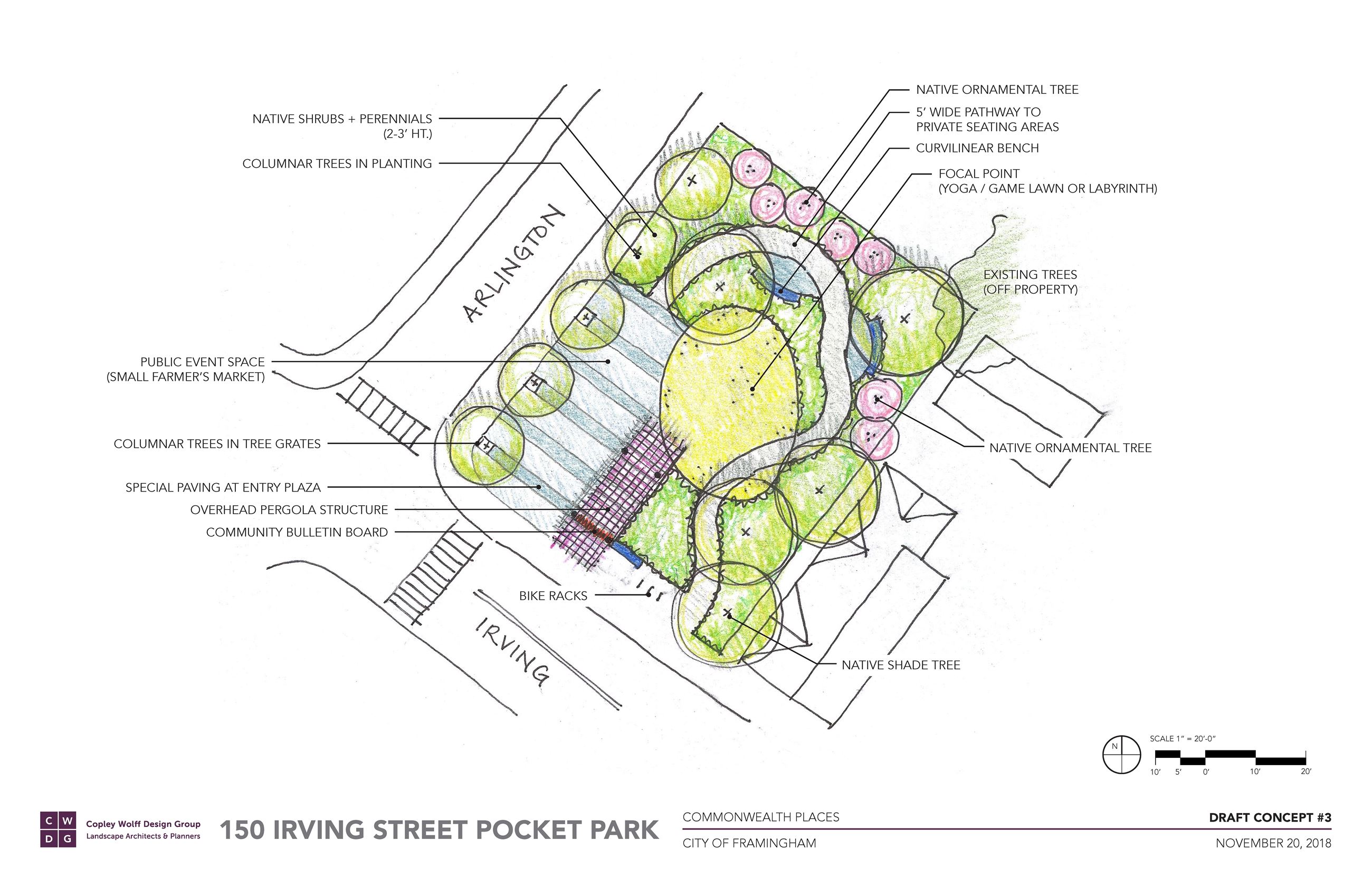 150 Irving St Pocket Park