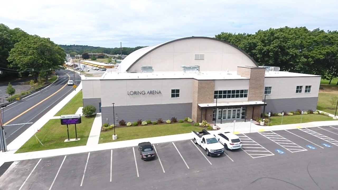 Loring Front of Arena Outside