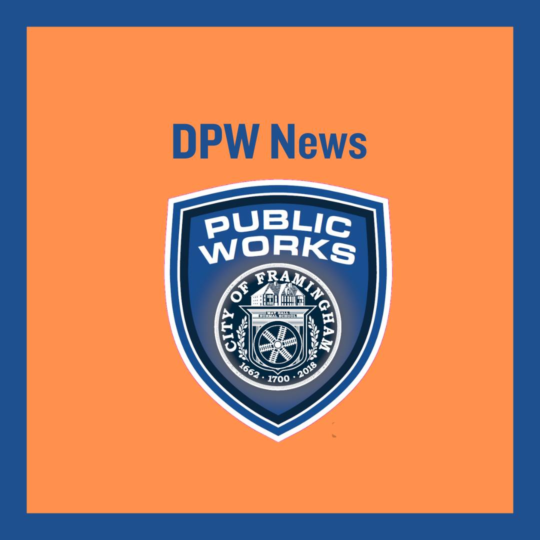 DPW News with DPW logo on orange background