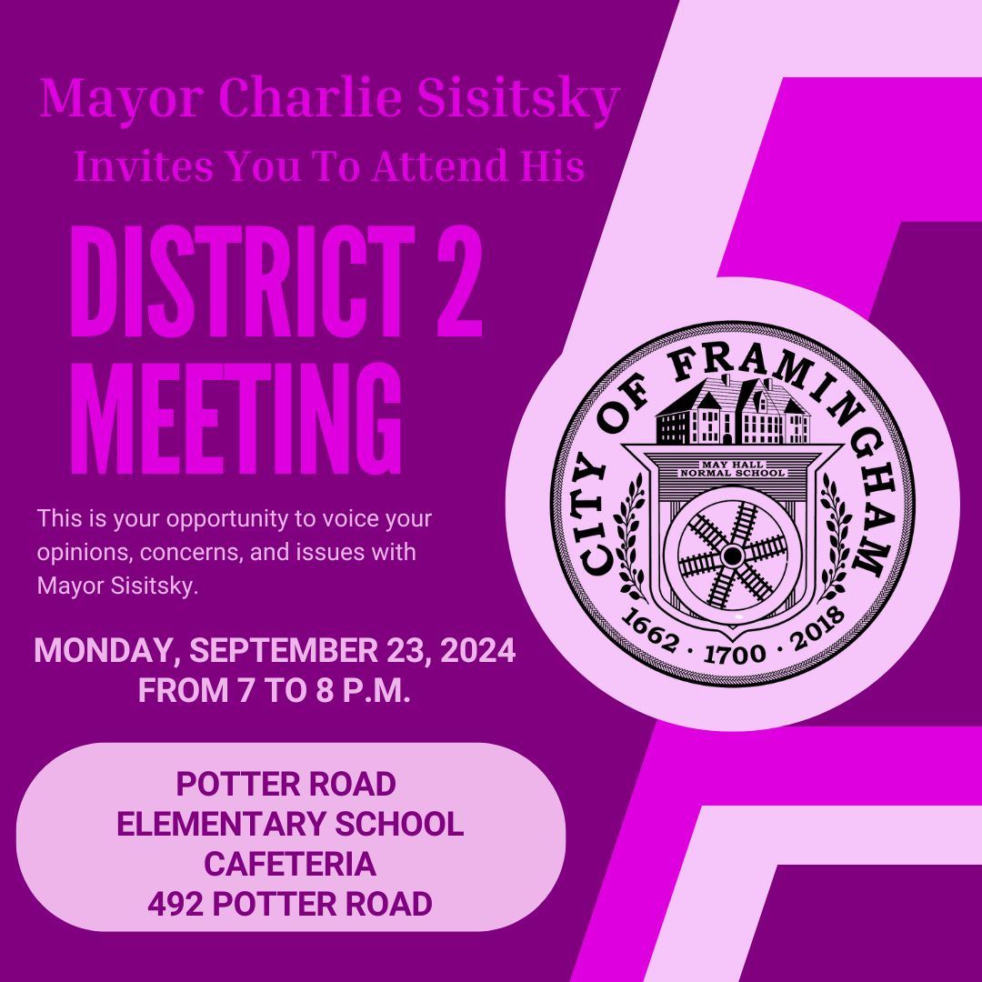 District 2 meeting - Monday, September 23, 2024