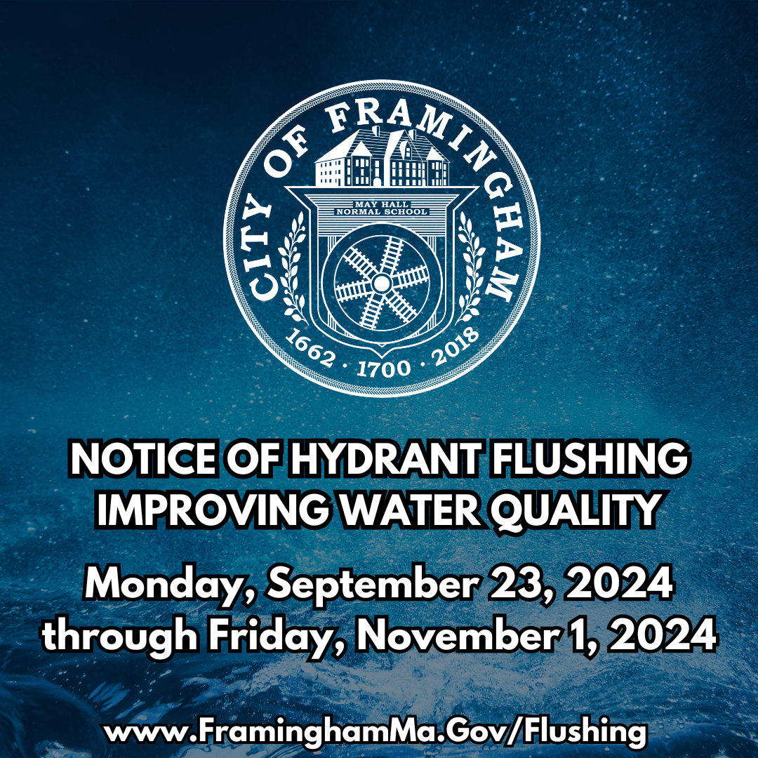Notice Of Hydrant Flushing: Improving Water Quality