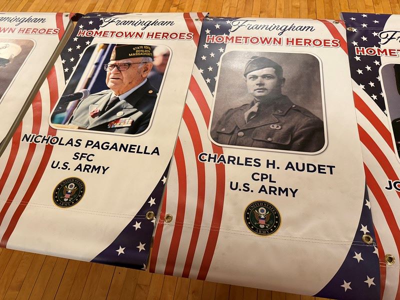 Hometown Heroes Banners 2024 - Nick Paganella & Charles Audet