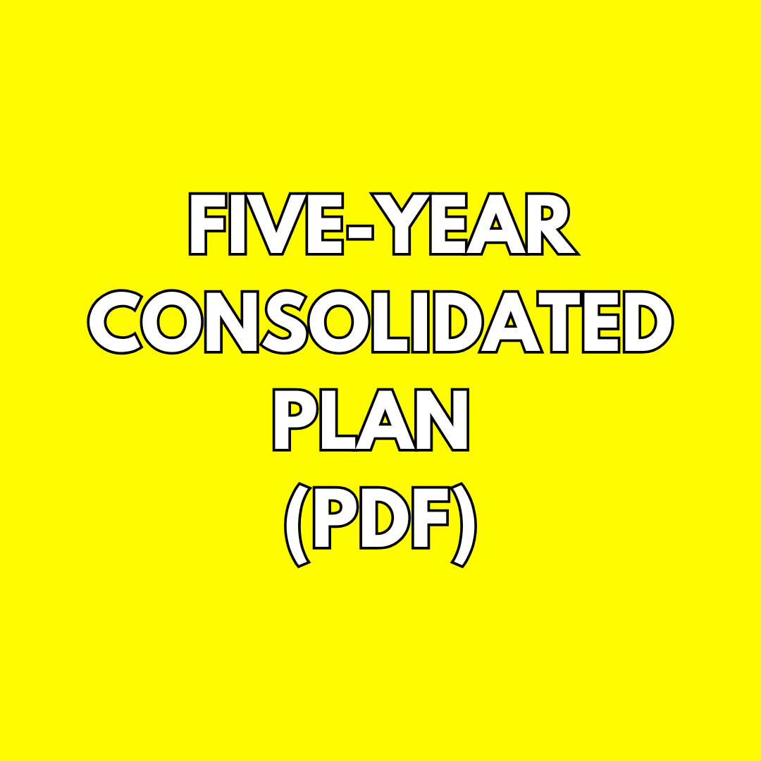 five-year consolidated plan  (pdf)