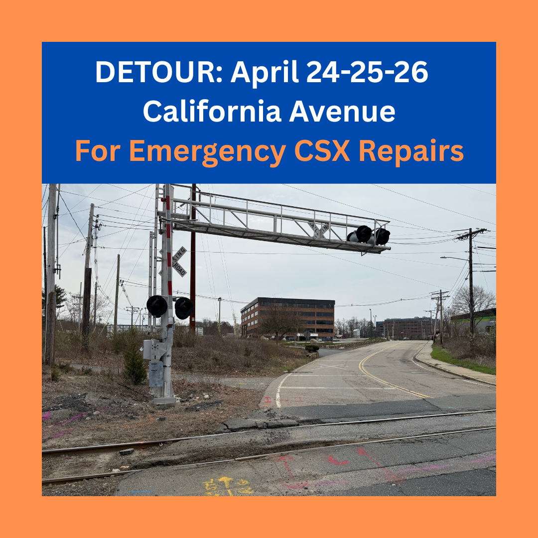 CSX Emergency rail line repairs April 24-25-26, 2025