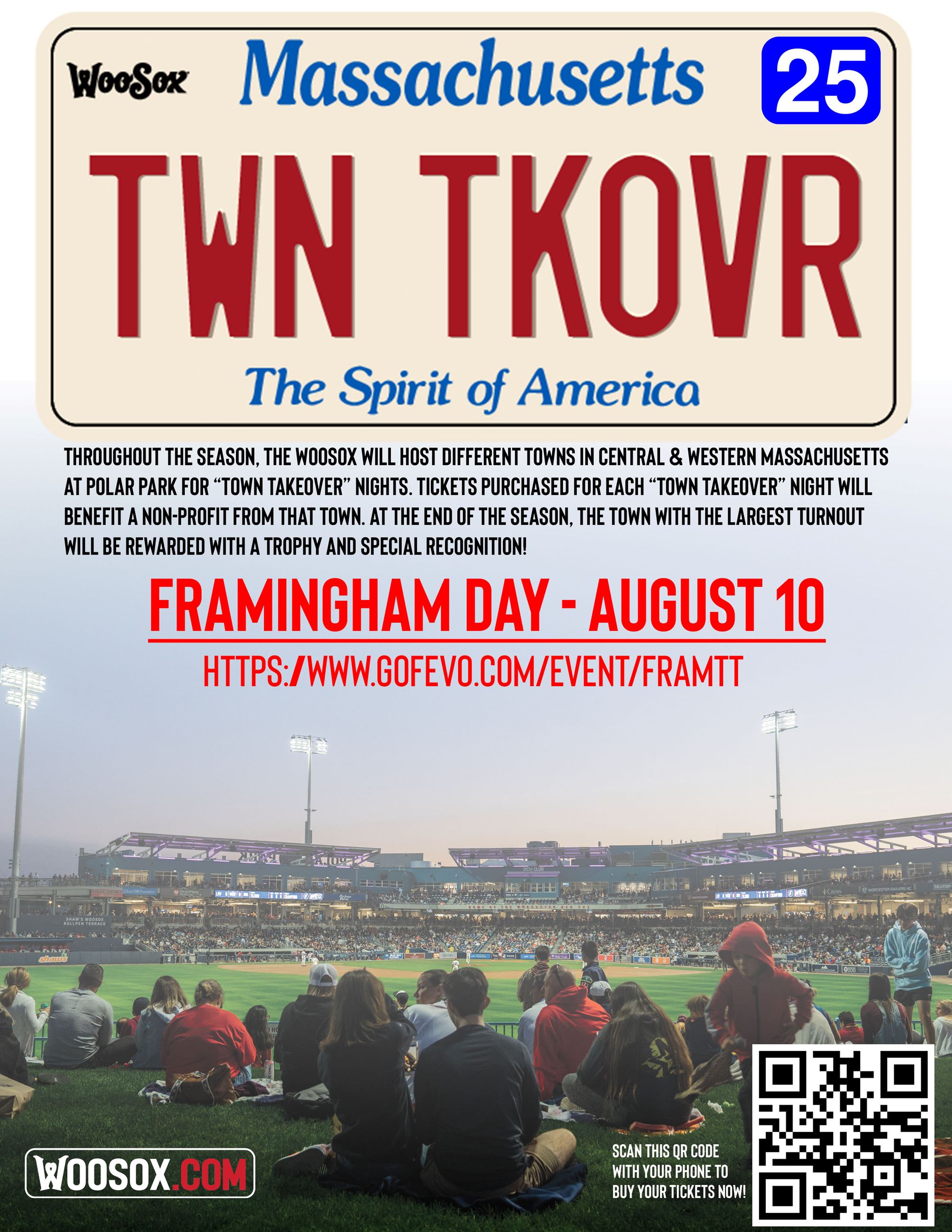 Framingham Day at WooSox 2025