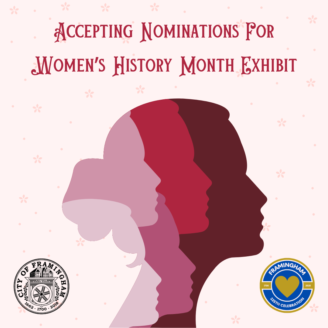 Accepting Nominations For Women's History Month exhibit