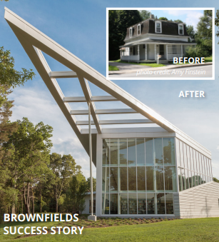 McAuliffe Library Brownfields Redevelopment