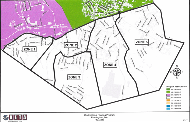 Hydrant Flushing Map