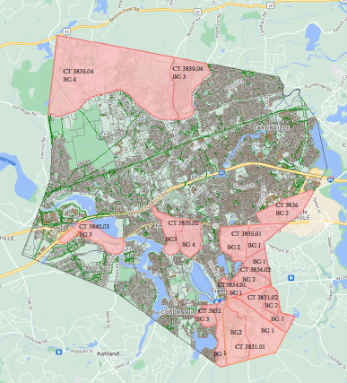 Area Benefit Eligible Census Tracts