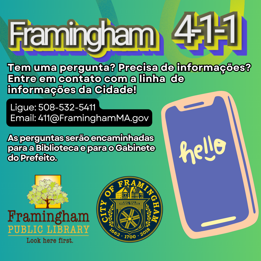 Framingham 4-1-1 information program in Portuguese
