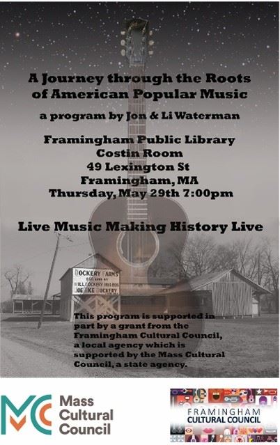 John Waterman Live Music Making History Live