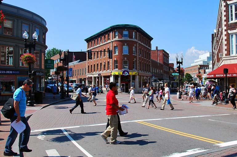 Harvard Square walkable